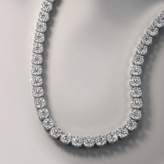 How to Style a Tennis Bracelet and Tennis Necklace with Lab Grown Diamonds