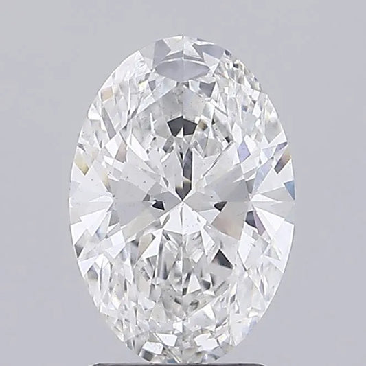 2.24ct Oval Lab Grown Diamond (Colour F, Clarity VS1, IGI)