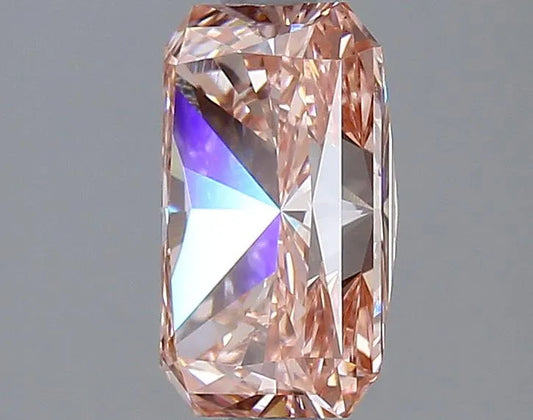 2.27ct Radiant Lab Grown Diamond (Fancy Vivid Pink, Clarity SI1, IGI)