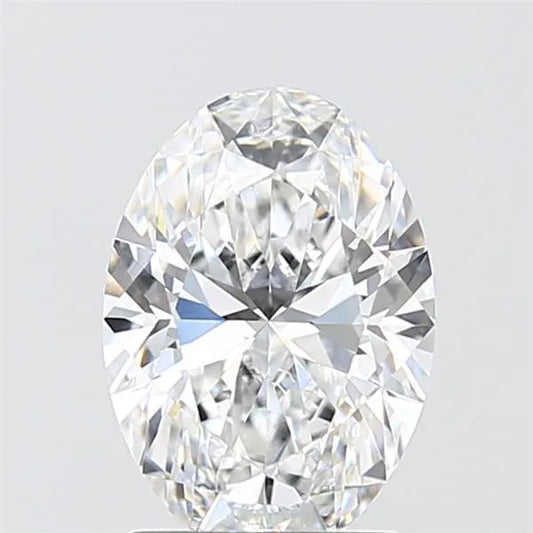 2.03ct Oval Lab Grown Diamond (Colour D, Clarity VVS2, IGI)