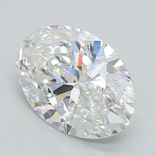 3.05ct Oval Lab Grown Diamond (Colour E, Clarity VVS2, Cut EX, IGI)