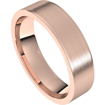 5mm Flat Band (18k Rose Gold)