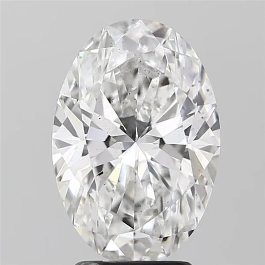 3.23ct Oval Lab Grown Diamond (Colour F, Clarity SI1, IGI)