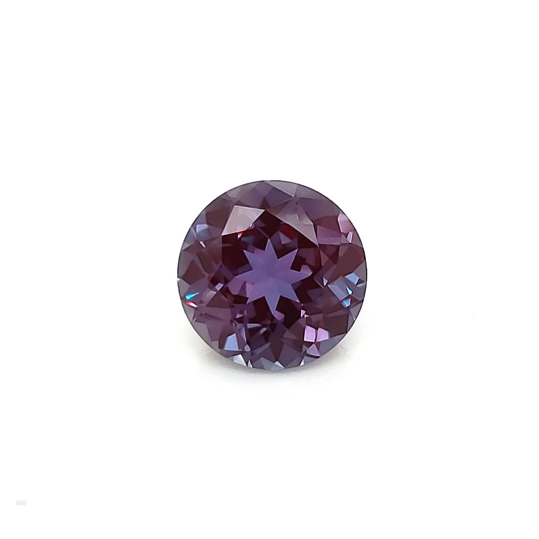 Lab Created Alexandrite - Round Cut