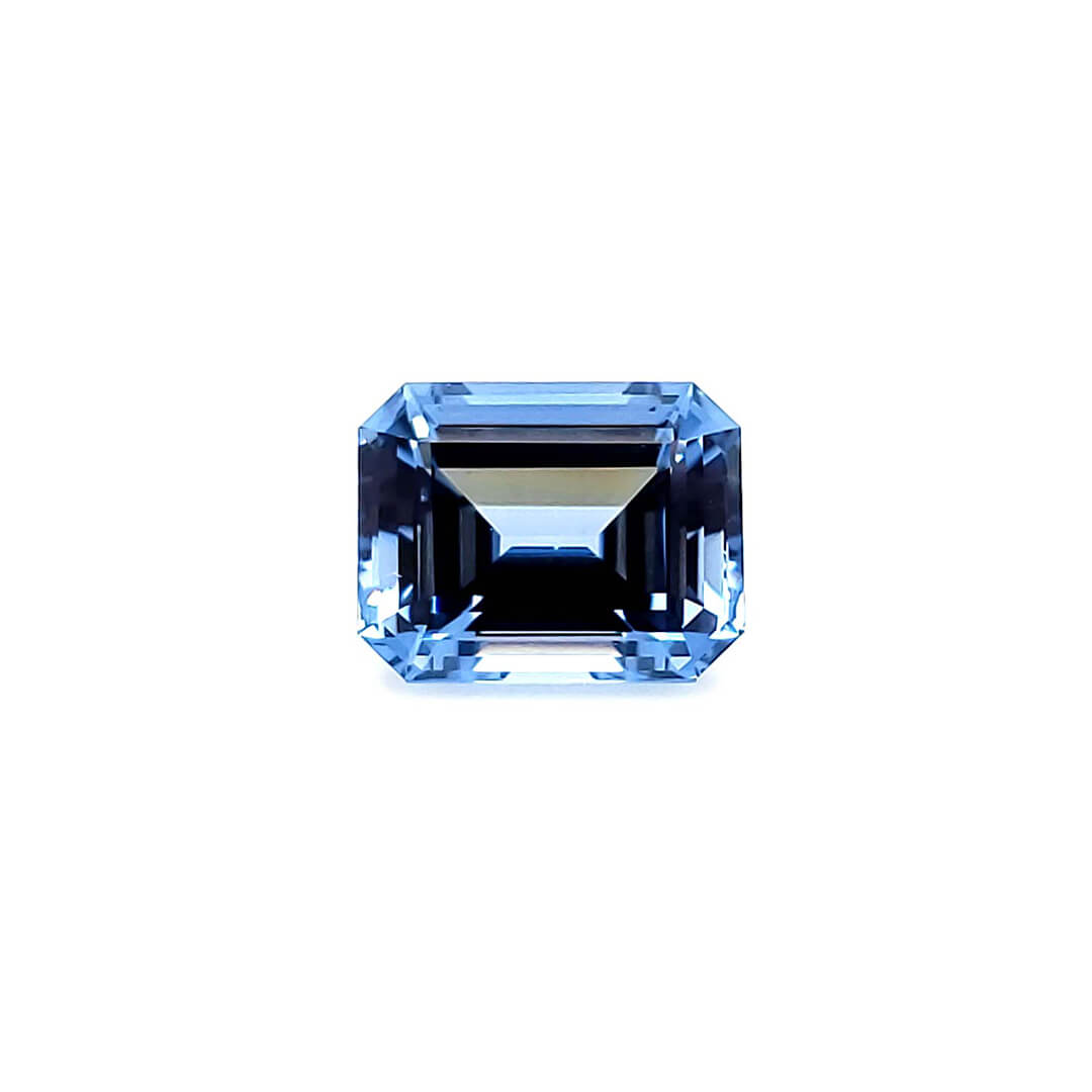 Lab Created Blue Spinel - Emerald Cut