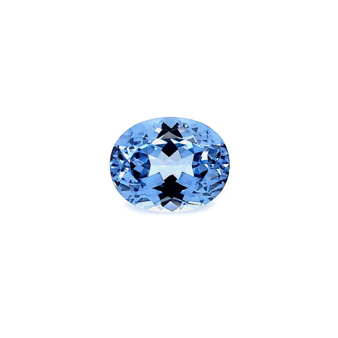 Lab Created Blue Spinel - Oval Cut