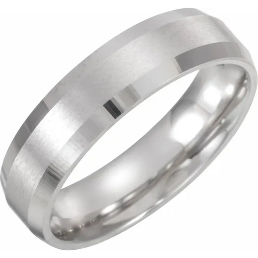 Satin Bevelled Band