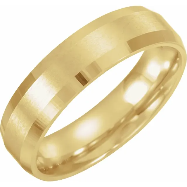 Satin Bevelled Band