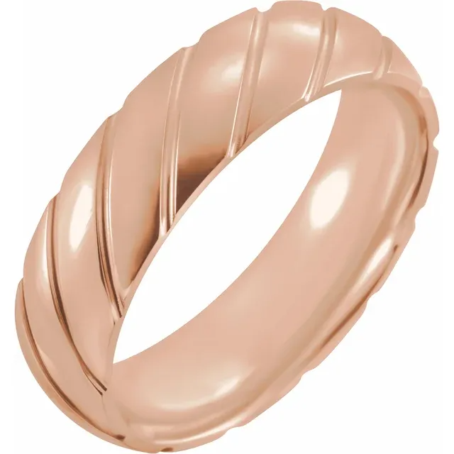 Curved Grooves Band