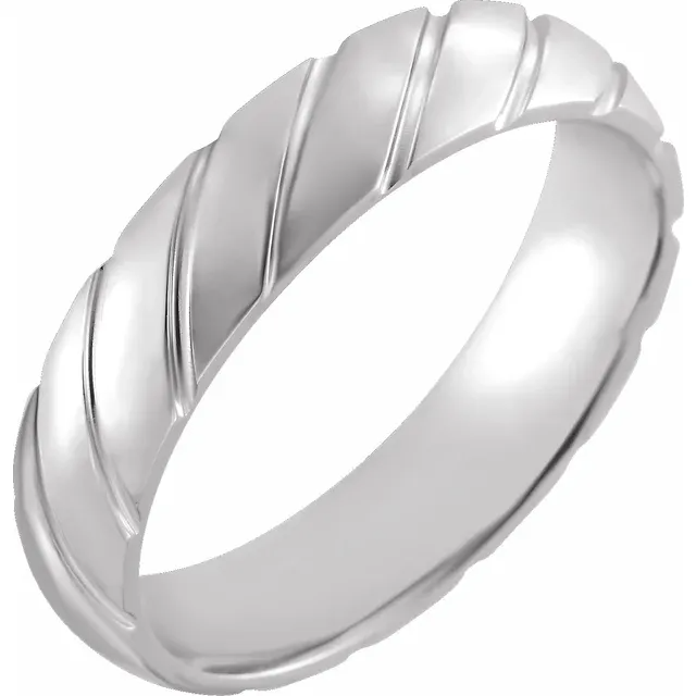 Curved Grooves Band