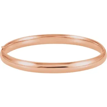 Hinged Gold Bangle