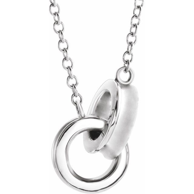 Interlocked Circles Necklace