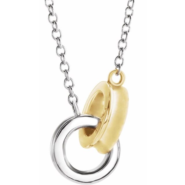 Interlocked Circles Necklace