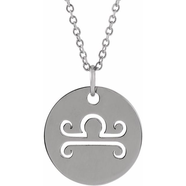 Zodiac Disc Pendant