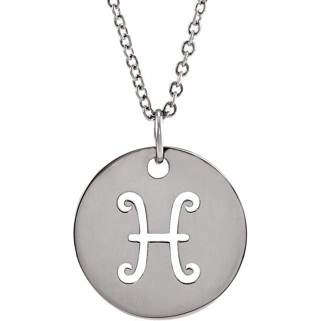 Zodiac Disc Pendant