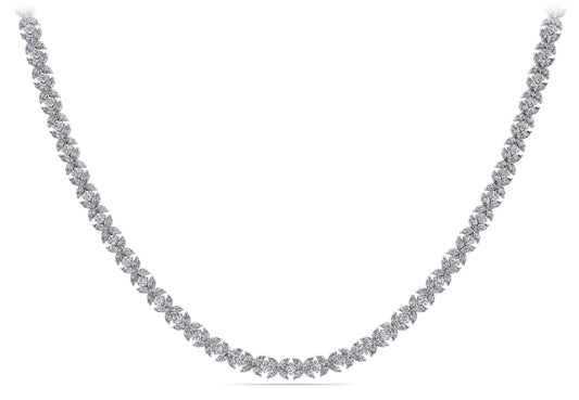 Lab Grown Marquise Necklace