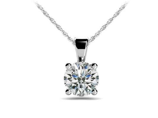 Lab Grown Solitaire Pendant