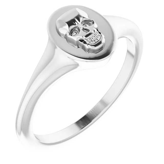 Skull Signet Ring