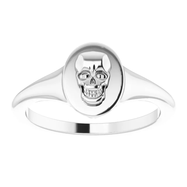 Skull Signet Ring