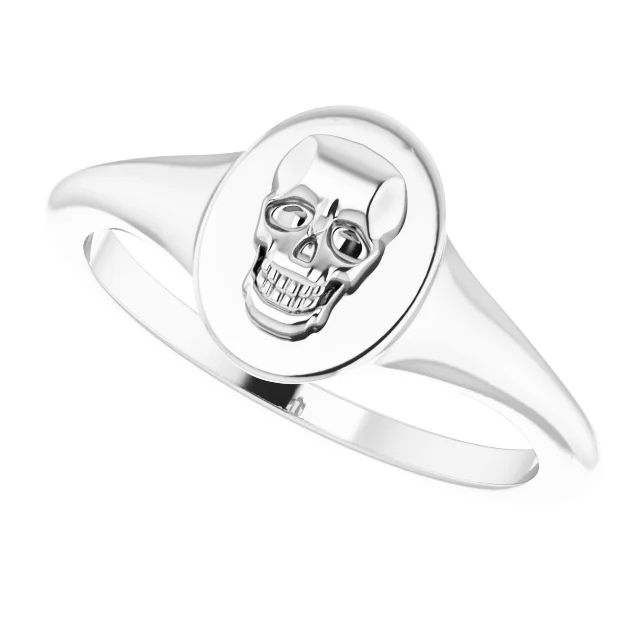 Skull Signet Ring