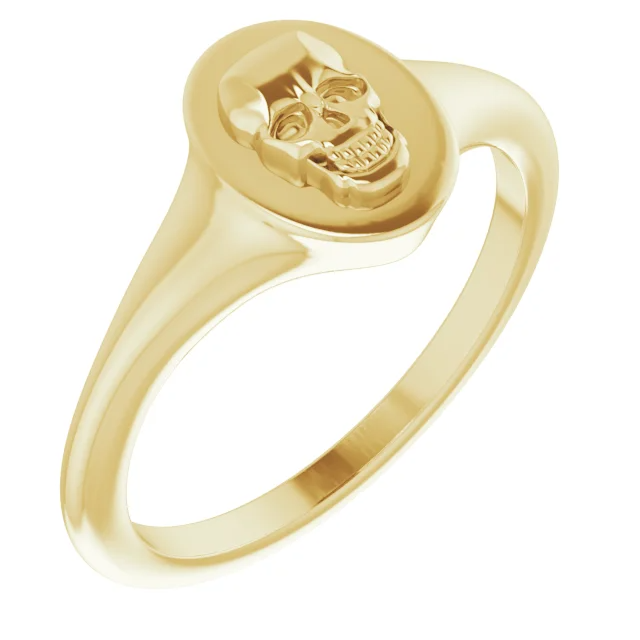 Skull Signet Ring