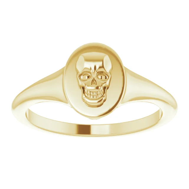 Skull Signet Ring