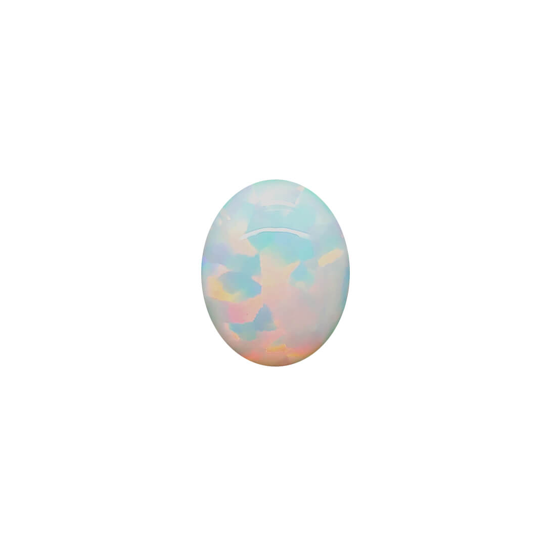 Lab Created Opal - Oval Cabochon