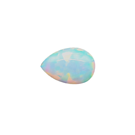 Lab Created Opal - Pear Cabochon