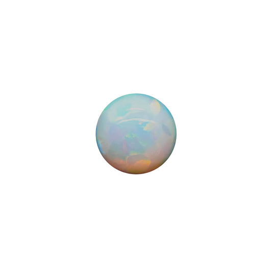 Lab Created Opal - Round Cabochon