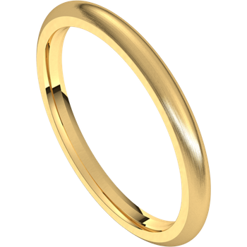 2mm Round Band (18k Yellow Gold)