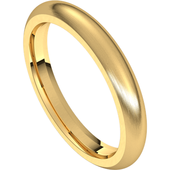 3mm Round Band (18k Yellow Gold)