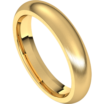 4mm Round Band (18k Yellow Gold)