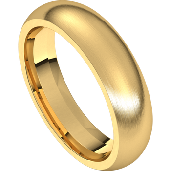 5mm Round Band (18k Yellow Gold)