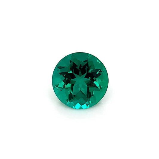 Lab Created Emerald - Round Cut