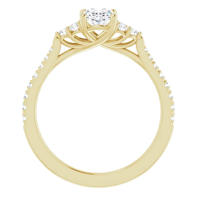 Oval Pavé Setting v.5