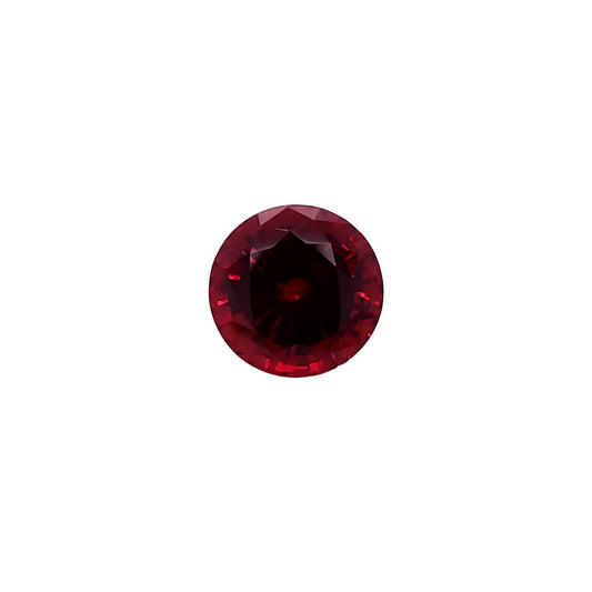 Lab Created Ruby - Round Cut